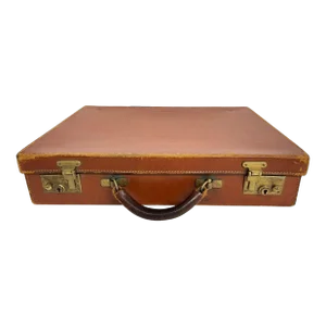 T. Anthony Vintage Leather Briefcase Made in England