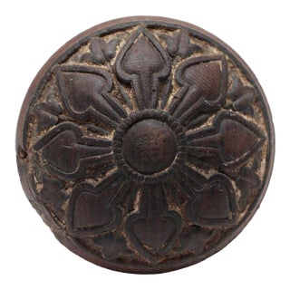 Ornamental Wooden Door Knob For Sale
