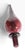 Empoli Italian Mid Century Amethyst Purple Glass Genie Bottle by Rossini Empoli C. 1960's For Sale - Image 4 of 7