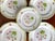 Set of 4 Longchamp France Hand-Painted Floral Bread Plates, French Faience, Peint À La Main For Sale - Image 9 of 9
