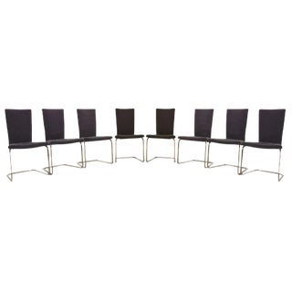 B20 Fabric Cantilever Chairs from Tecta, Set of 8 For Sale