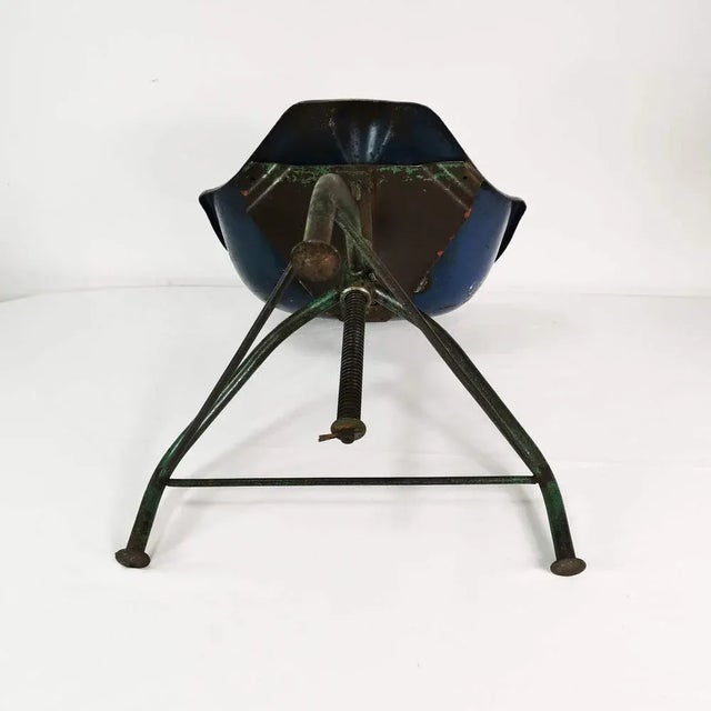 German Industrial Chair, 1950s For Sale - Image 6 of 10