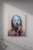 Early 21st Century Renewal by Josh Sorrell | Oil on Panel Portrait of a figure with a blue face and hands. For Sale - Image 5 of 5