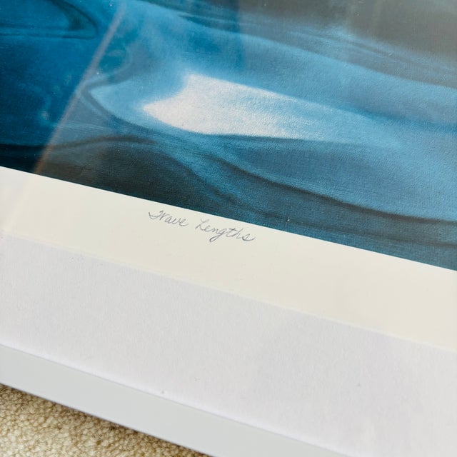 Steve Mennie "Wave Lengths" Limited Edition Signed Lithograph For Sale - Image 9 of 13