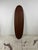 Italian-made oval-shaped teak wood mirror from the 1960s. The mirror has been carefully cleaned and is in excellent...