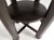 Secessionist Coffee Table with Shelf and Round Brass Top from Durmast, Austria, 1920s For Sale - Image 10 of 11