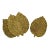 Leaf Yellow Seagrass Placemat - Set of 4 For Sale