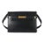 Black Calfskin Medium Manhattan Shoulder Bag For Sale