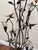 Vintage Wrought Iron Botanical Floor Candelabra For Sale - Image 14 of 18