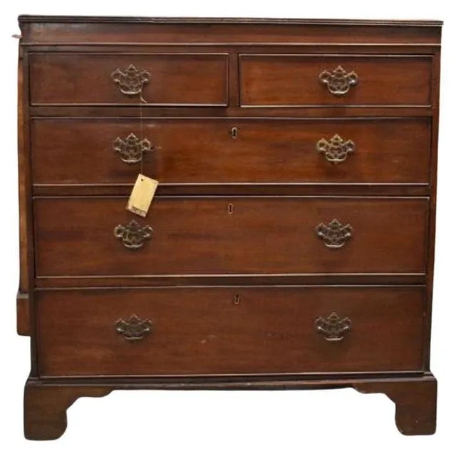 Antique Mahogany Chest of Drawers, 1800s For Sale - Image 6 of 6