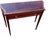 Late 20th Century Mahogany Inlaid Banded Console Table Tradition House For Sale - Image 4 of 18