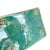 Antique 19th Century Chinese Export Porcelain Aqua Green Monochrome Glaze Pillow Form Flower Brick Block Vase For Sale - Image 9 of 9