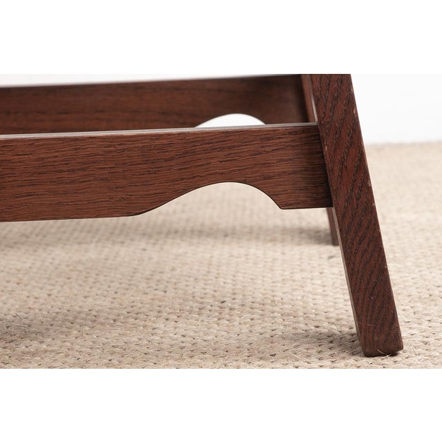 Large Brutalist Chairs in Oak from René Gabriel, 1950s, Set of 6 For Sale - Image 13 of 18