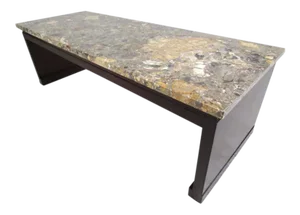 1970s Mid-Century Marble-Top Coffee Table by Widdicomb