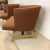 Brown Pair Striking Mid-Century Modern Club Chairs For Sale - Image 8 of 13