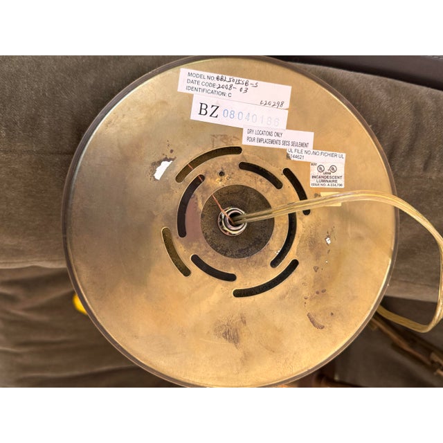 Cream Barbara Barry for Visual Comfort Scallop Pendant, Large For Sale - Image 8 of 12