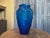 French Art Deco Cobalt Blue Vase, 1930s For Sale - Image 14 of 14