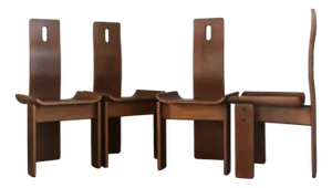 Diago Chairs by Edoardo Landi for Nikol International, 1970s, Set of 4