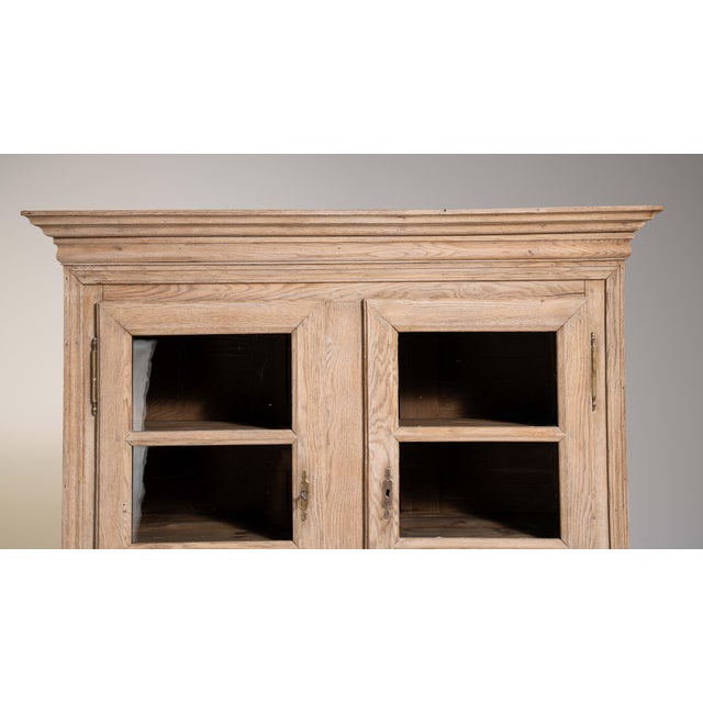 Oak Provençal Vitrine, French Rustic Design, France, Circa 1880 For Sale - Image 9 of 18