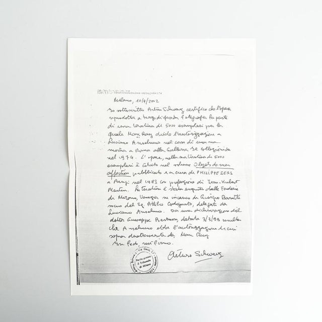 Man Ray, Le Cadeau Surrealist Sculpture, 1974, Iron For Sale - Image 15 of 16