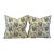 Kathryn Ireland “Paisley Stripe” Feather/Down Pillows - A Pair For Sale