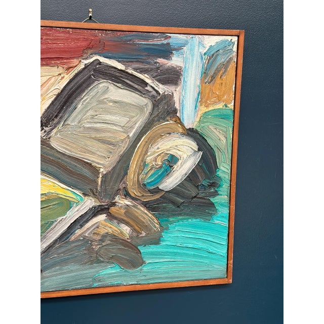 Rune Nilsson, Monday Feeling, 1950s, Oil Painting on Panel, Framed For Sale - Image 14 of 17