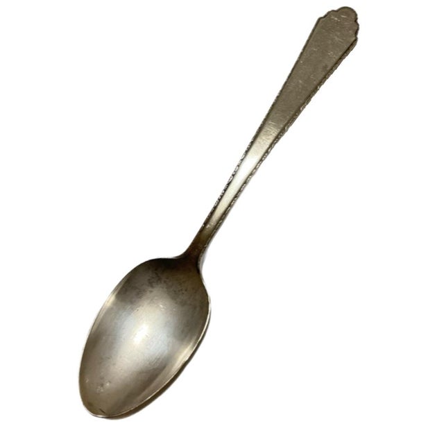 Lovely teaspoons from a classic discontinued pattern. 1921 patent date. Two are marked "Lunt Sterling Pat'd 1921". Eight...