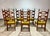 Mid Century Brutalist Pine Dining Chairs, Set of 6 For Sale In Tampa - Image 6 of 12