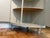 Rustic European Swedish Vintage Gustavian Ribbed Corner Cabinet Rosette Storage Mid-20th Century For Sale - Image 3 of 7