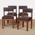 Vintage Chairs by Emiel Veranneman, 1960, Set of 4 For Sale - Image 9 of 9