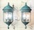 Pair of Vintage Solid Brass Wall Lanterns /Sconces 22”x10”x11”.5 For Sale - Image 4 of 16