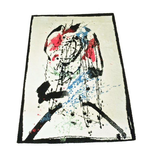 Vintage Scandinavian Rug by Robert Jacobsen for Ege Art Line, 1980s For Sale - Image 6 of 6