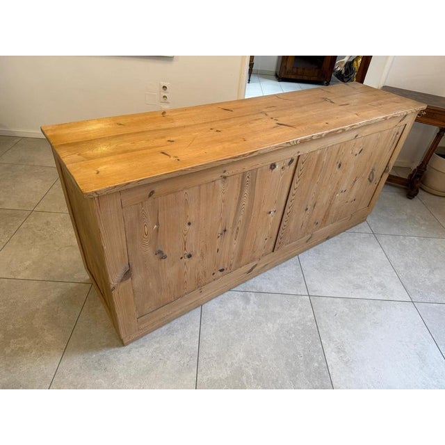 Vintage Rustic Farmhouse Bar Table For Sale - Image 10 of 18