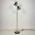 Mid-Century Double Spotlight Floor Lamp in Brass, Germany, 1970s, in Good conditions. Designed 1970 to 1979 European Plug...