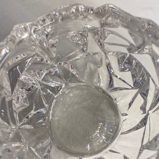 1980s Tiffany and Co Rock Cut Votive Candle Holder For Sale - Image 5 of 10