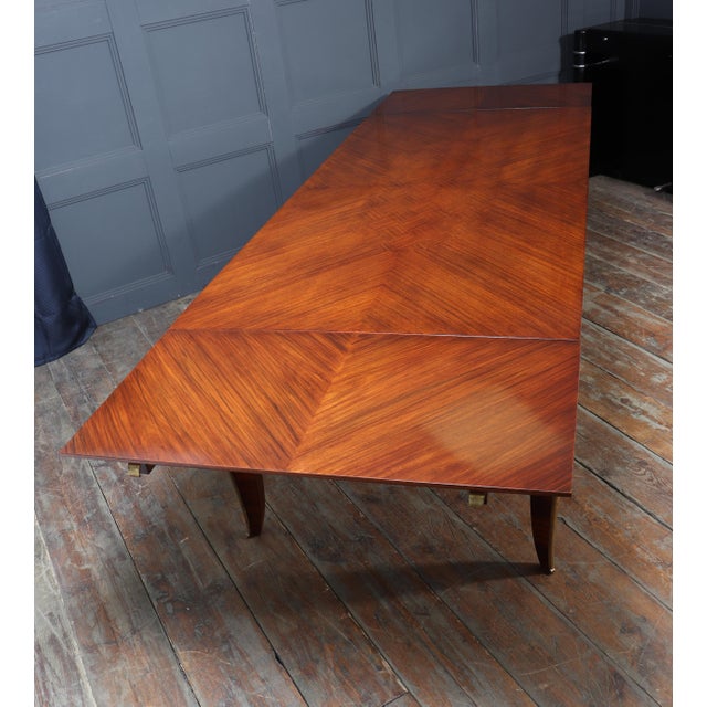 French Art Deco Rosewood Dining Table, 1925 For Sale - Image 18 of 18