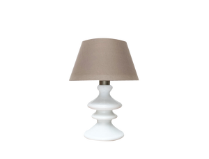 Vintage Danish Model Mary Opaline Glass Table Lamp by Per Lütken for Holmegaard, 1970s