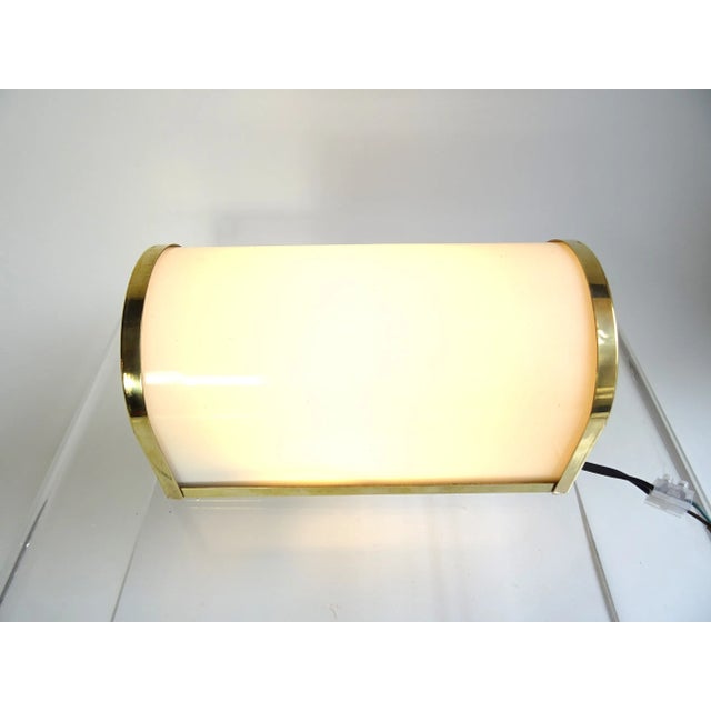 Metal Vintage Art Deco Wall Lamp, 1930s For Sale - Image 7 of 10