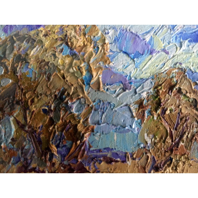 Textile Oil Painting Autumn Kalenyuk Alex For Sale - Image 7 of 12