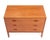 Vitze Three Drawer Teak Chest Dresser Mid Century Denmark Foil Mark Vitzé Mobelfabrik Danish Cabinet Makers For Sale - Image 9 of 13