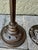 Vintage Late 20th Century Tall Metal Candle Holders- Set of 2 For Sale - Image 12 of 12