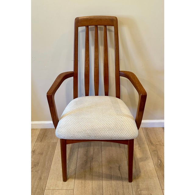 Mid-Century Modern Mid-Century Modern Danish Teak Dining Chair Attributed to Benny Linden For Sale - Image 3 of 5