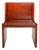 Brutalist Hand-Crafted Wood High-Back Bench, Belgium, 1968 For Sale