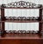 19th Century Victorian Mahogany Etagere Desk For Sale In New York - Image 6 of 12