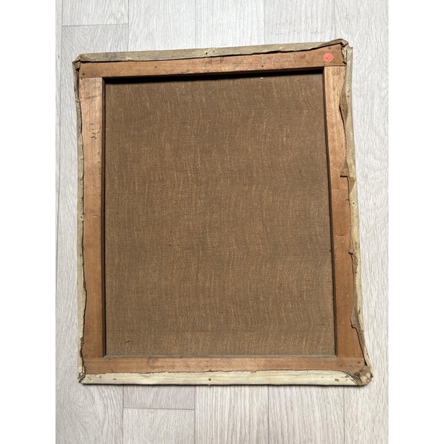 Carranza, Landscape with Garden & Flowers, 1920s-1940s, Oil Painting, in Good conditions. Designed 1920 to 1949 This piece...