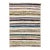 Mini Vintage Decorative Rag Rug - 1`9″ X 2`6″ For Sale