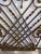 French 19th Century Antique French Wrought Iron Window Grille & Architectural Garden Panel For Sale - Image 3 of 12