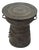 Cast Bronze Rain Drum With Elaborate Detail Patina Finish For Sale