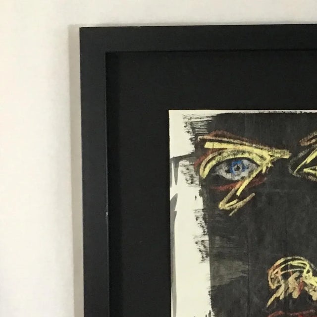 This bold oil pastel is by Seattle artist Alexander J Kochan. The artist is recognized for his distinctly stylized...