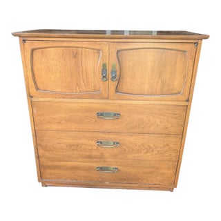 Mid Century Lane "Perception" Dresser Gentleman's Chest 5 Drawer 1969 For Sale